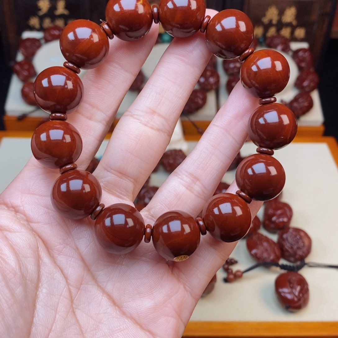 橄榄核吊坠光珠光珠