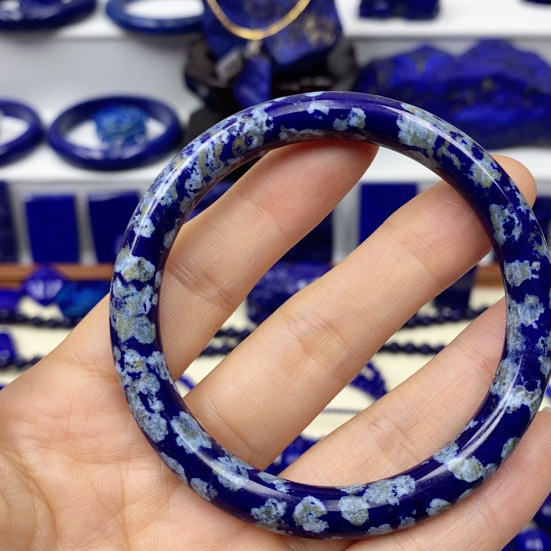 青金石手镯未镶嵌乖***马