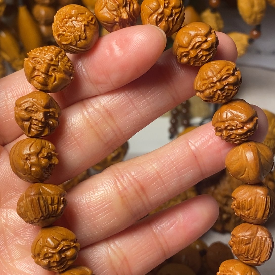 橄榄核手串/手链桃核小罗汉