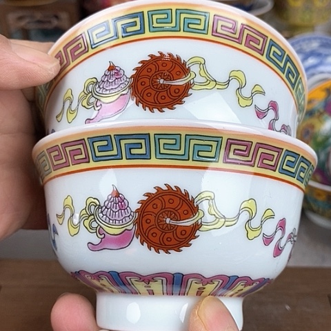 景德镇陶瓷藏式茶碗