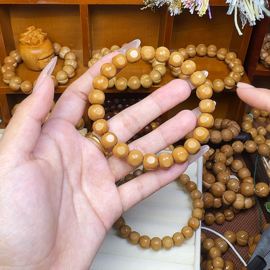 来***财猴头核桃吊坠六方9.5