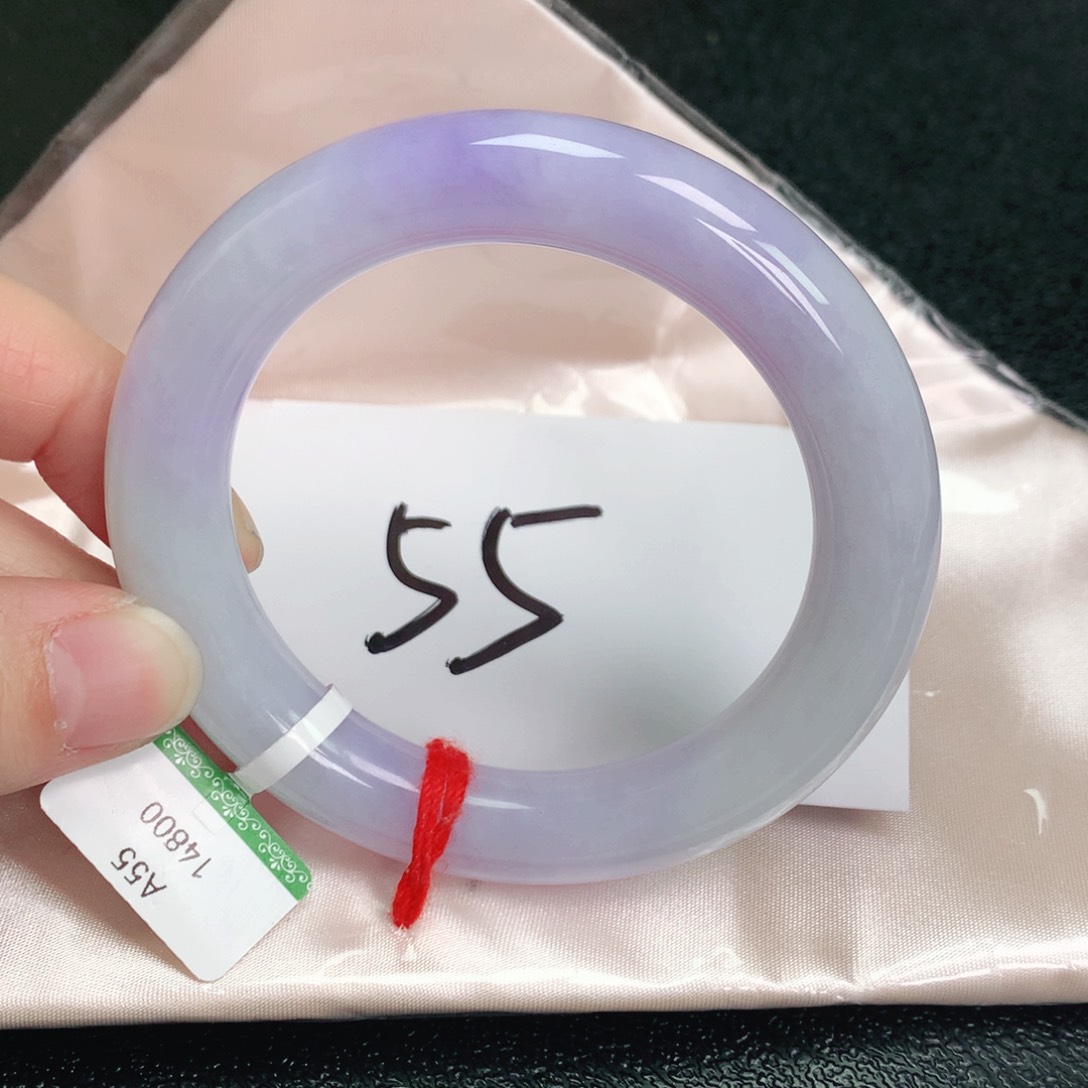 翡翠手镯未镶嵌55圆