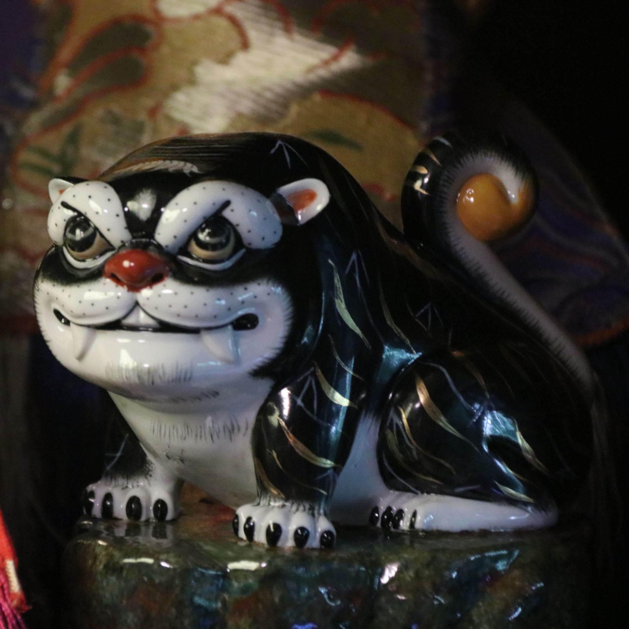 虎爷 景德镇陶瓷摆件