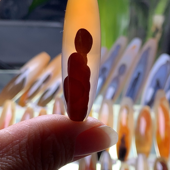 未镶嵌玛瑙/玉髓珠宝半成品27