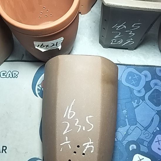 六方一个花泥微瑕