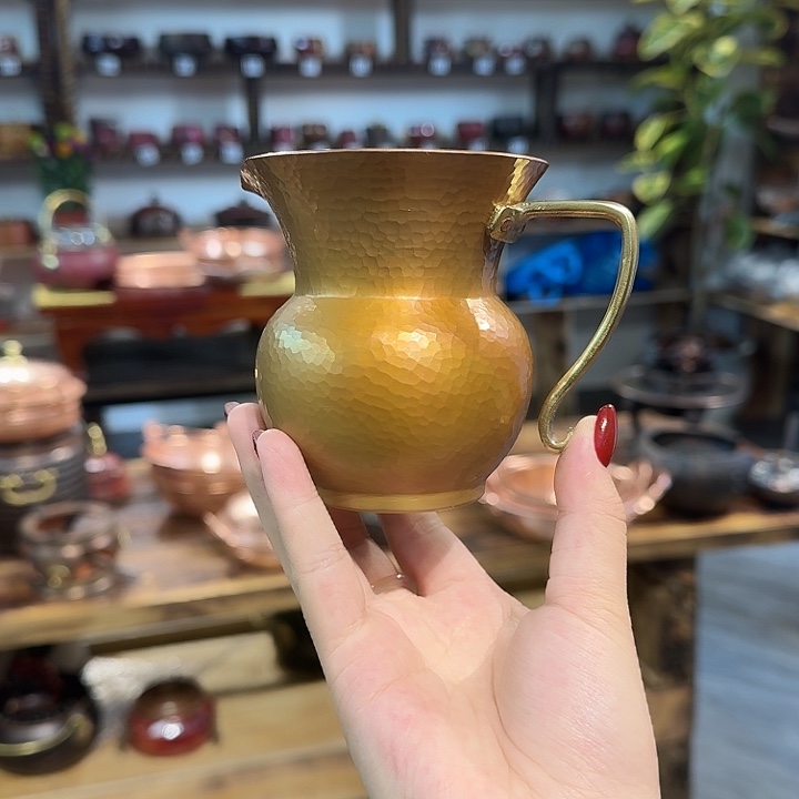 紫铜手工制作尊爵公道杯
