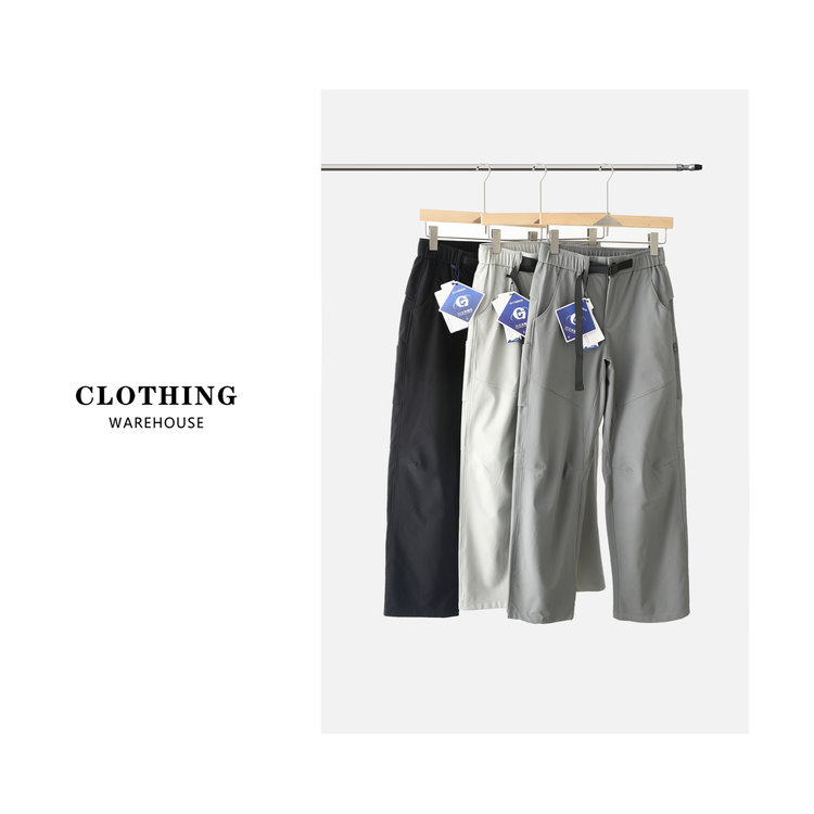 加绒加厚！户外冲锋裤！直筒立体剪裁多功能软壳冲锋裤