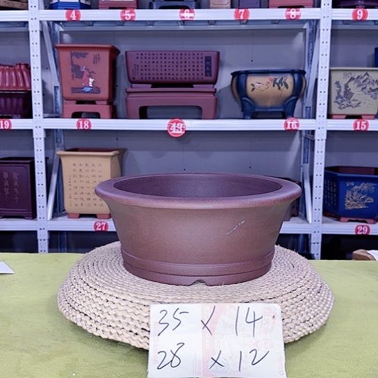 紫砂花盆宜兴紫砂厂