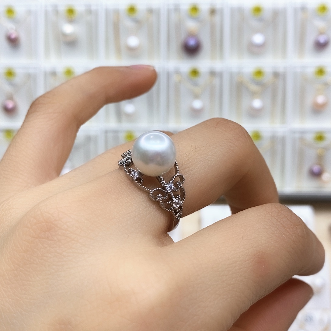 淡水珍珠颈饰合金