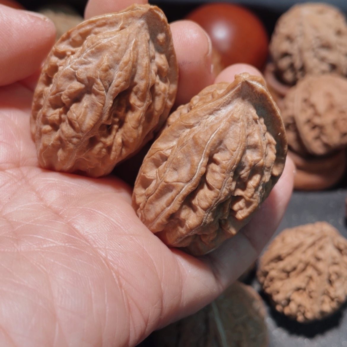 【闪购商品】把件文玩核桃东北楸子14