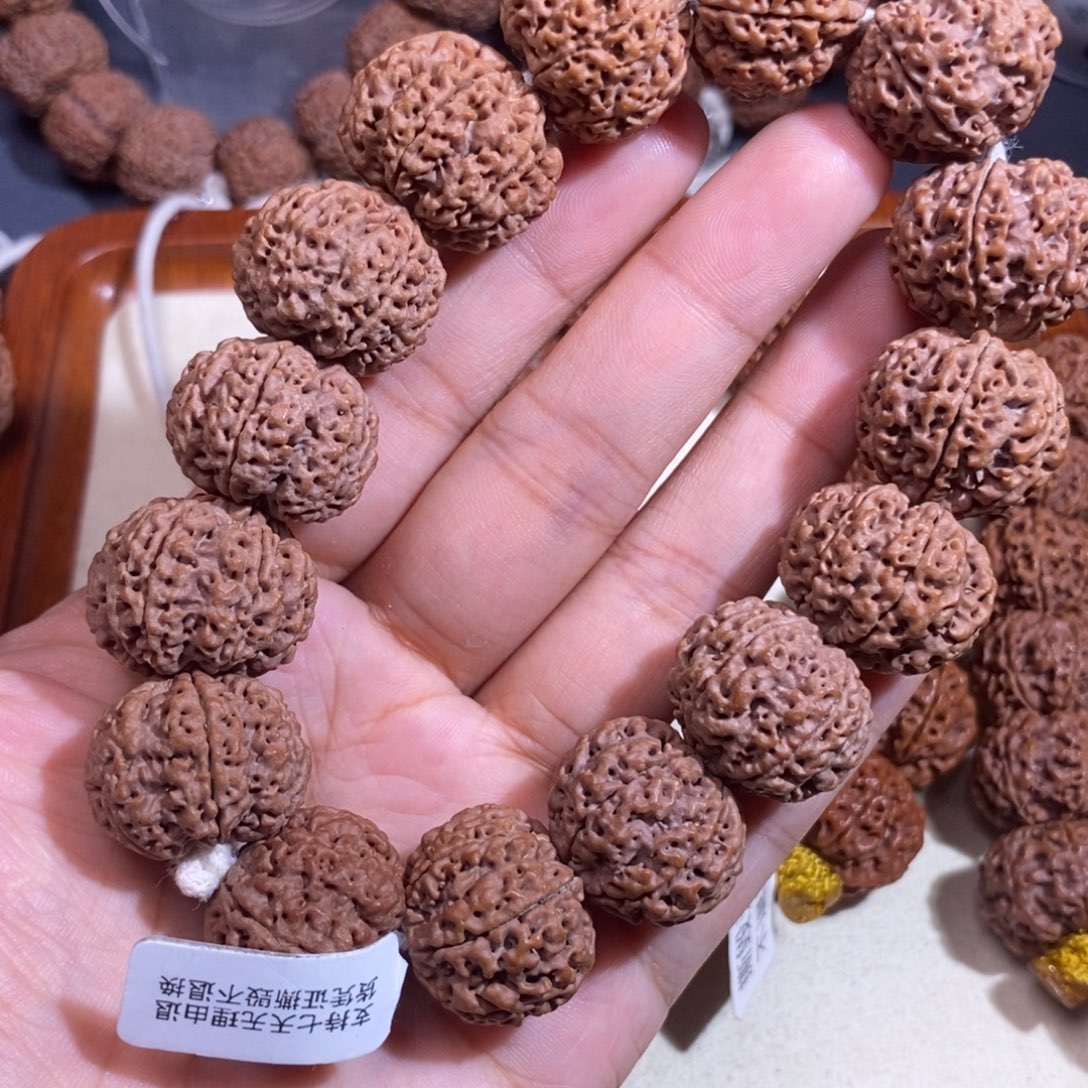 1***6金刚菩提手串六瓣头货21mm