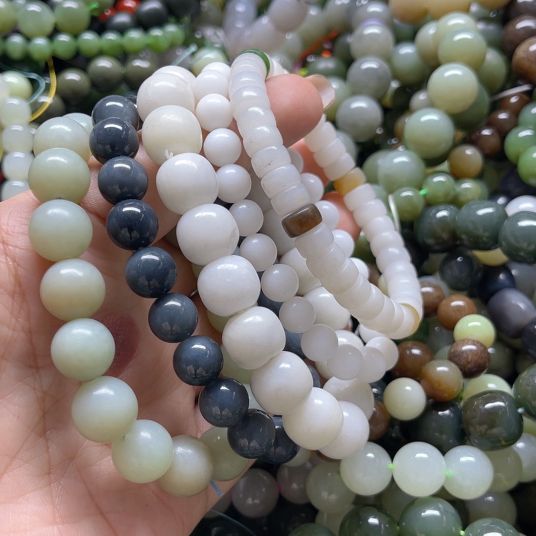 和田玉手链未镶嵌