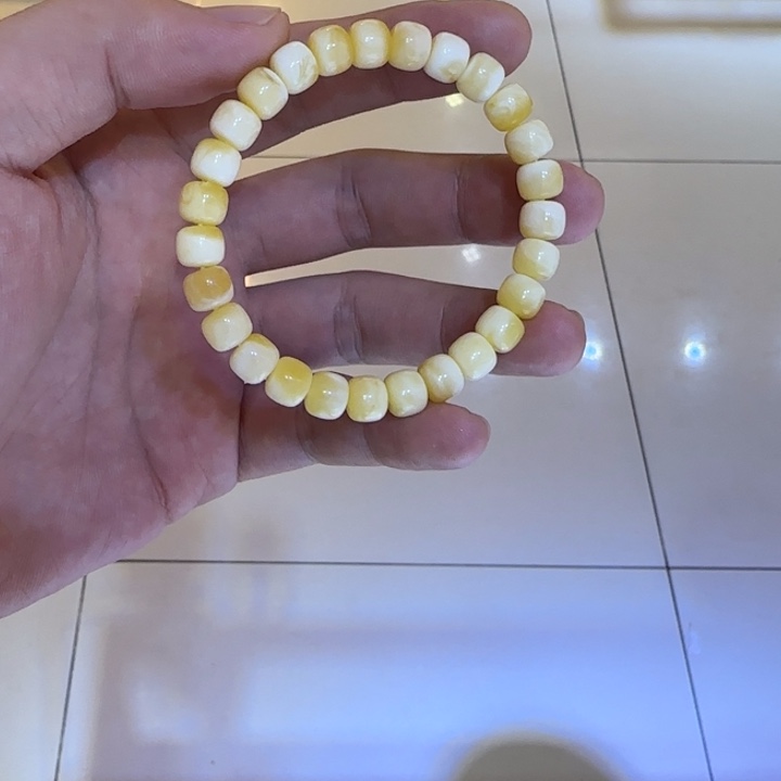手链琥珀未镶嵌蜜蜡