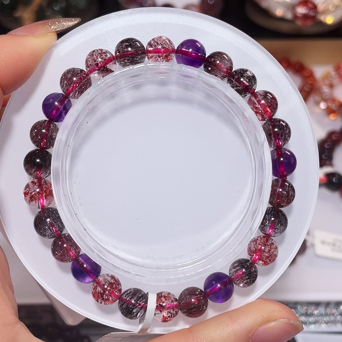 水晶手链未镶嵌希*手链7.5