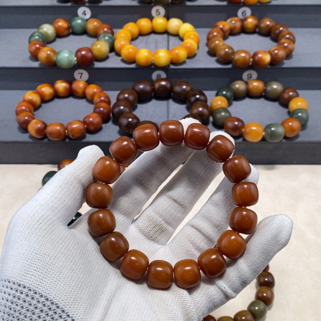 时***茶菩提根/象牙果手串