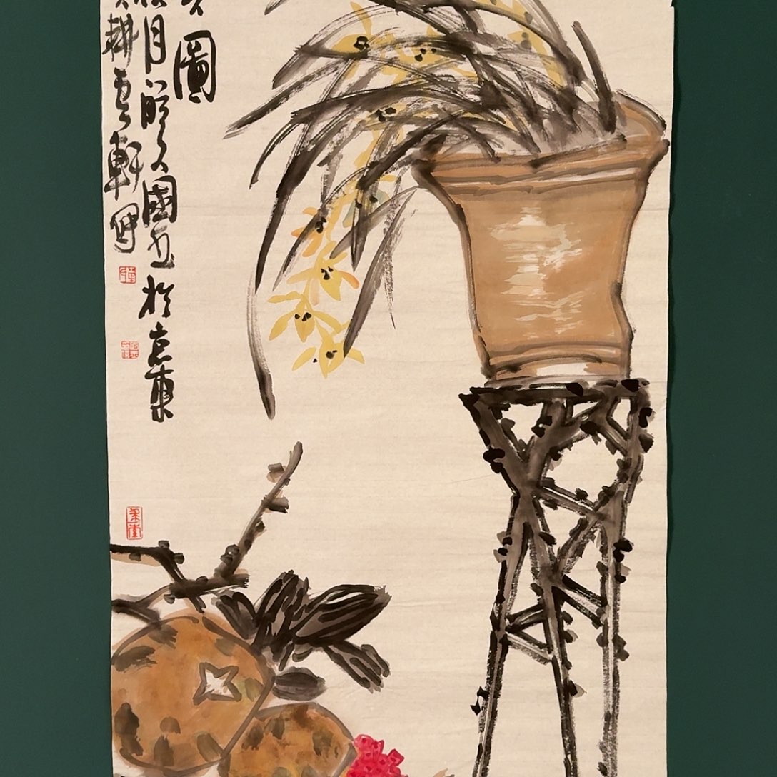 国画单国玉老师的作品