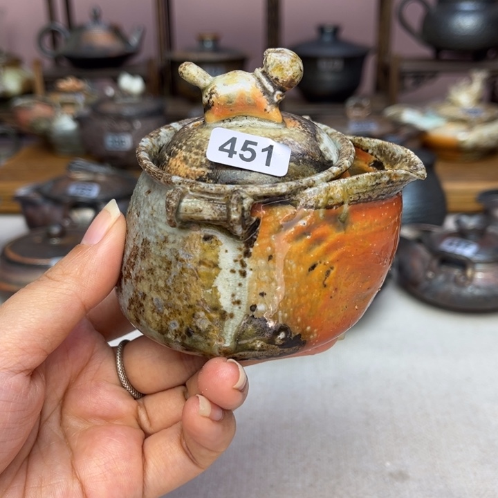 壶裸柴烧陶瓷茶具