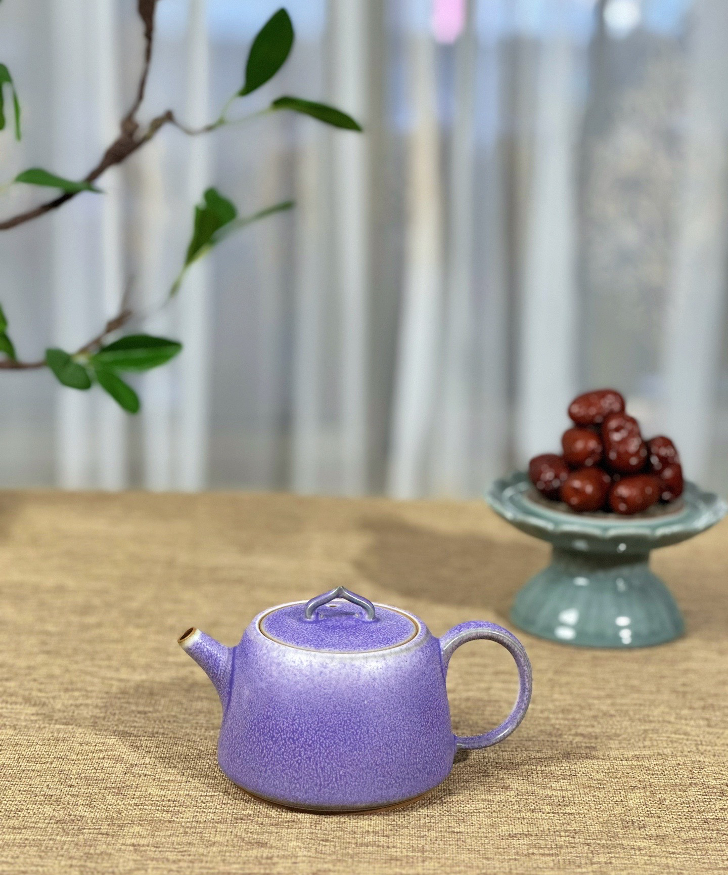 称心如意钧瓷壶（碳烧单壶）