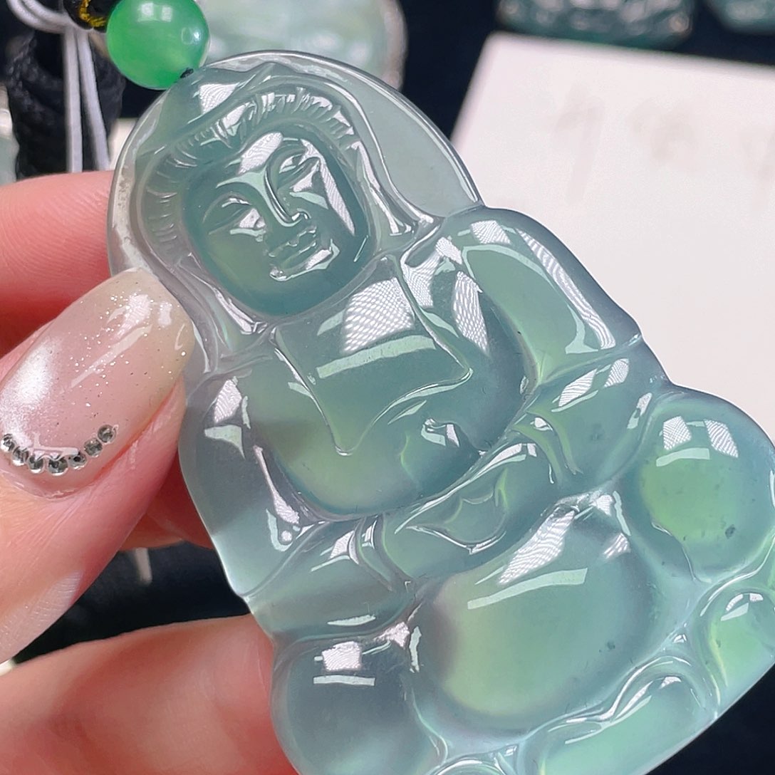 颈饰未镶嵌翡翠5，