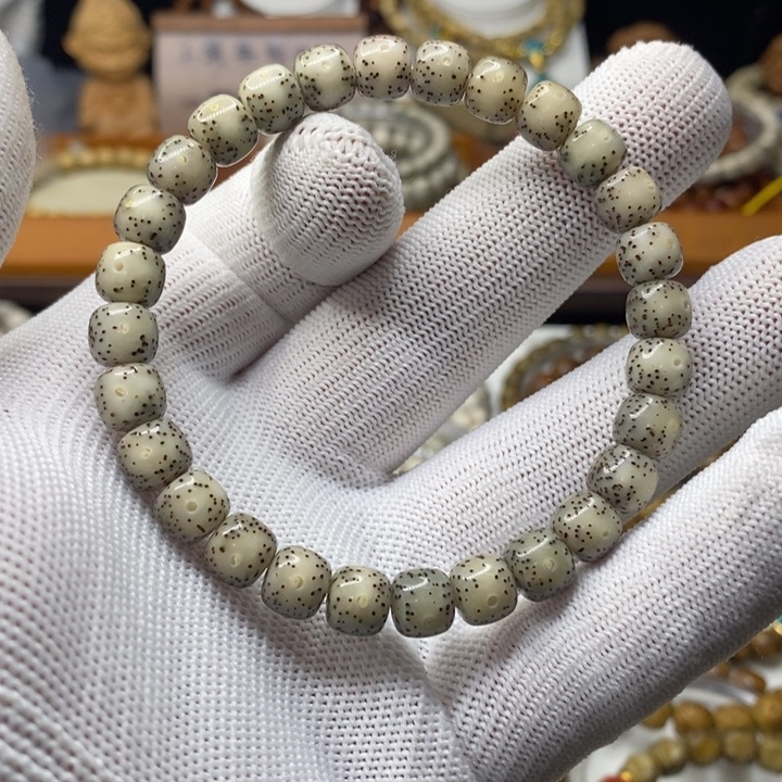 星月菩提手串星月菩提8x7小冰糖