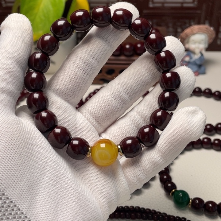 空***。猴头核桃吊坠猴头手串