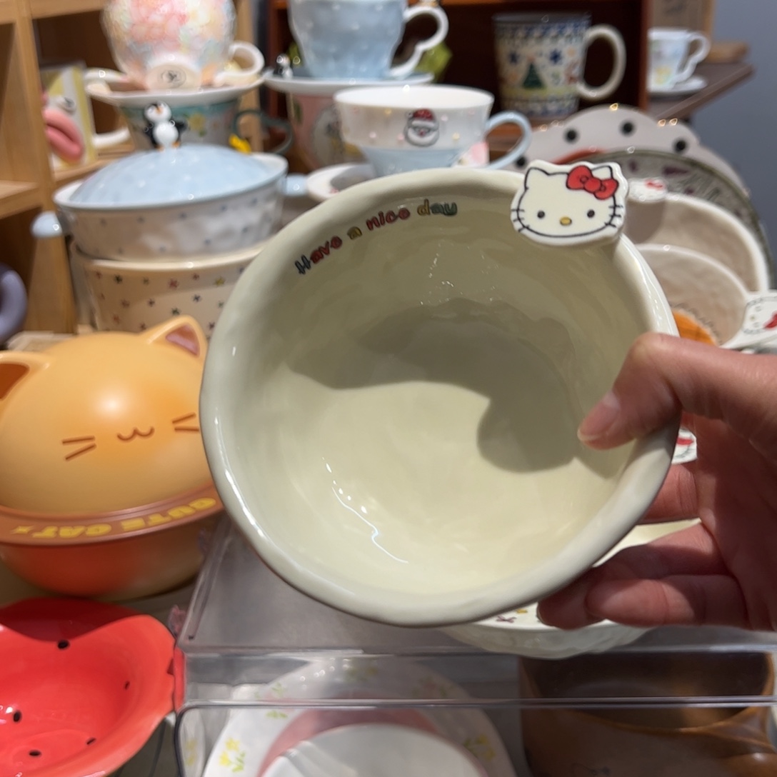 米黄kt米饭碗单个