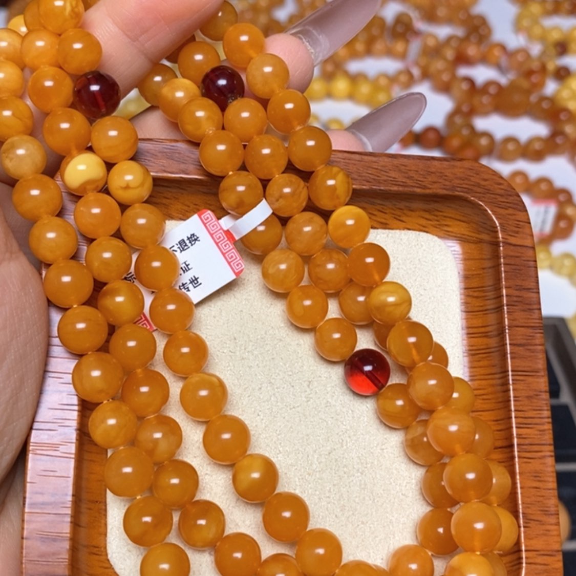 【闪购商品】未镶嵌蜜蜡手链手串