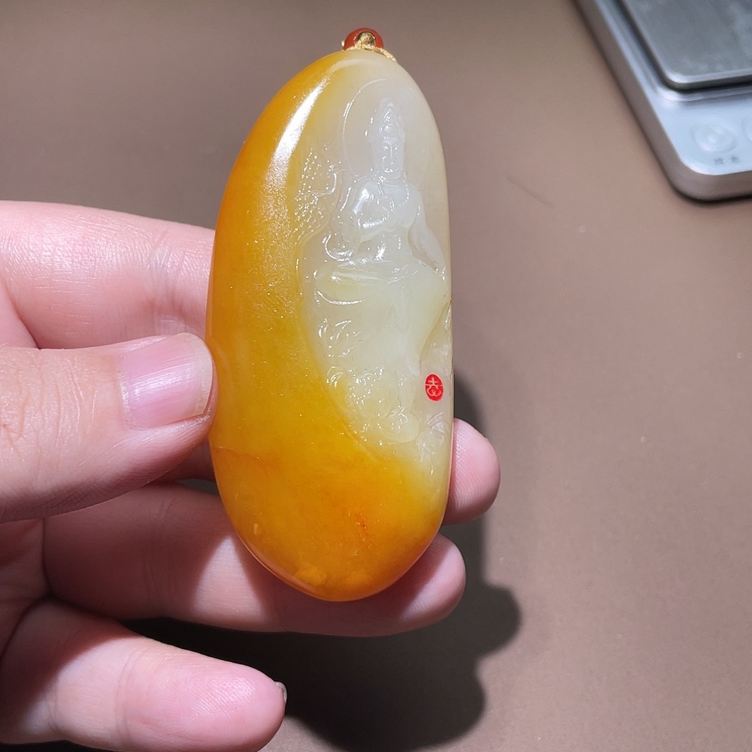 和田玉挂件未镶嵌Z6 