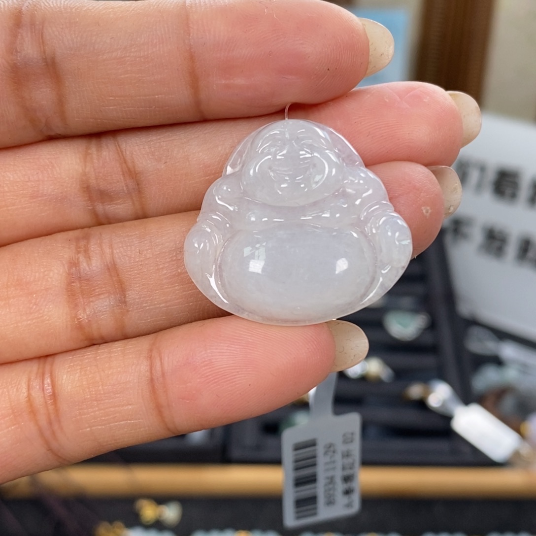 颈饰未镶嵌翡翠吊坠