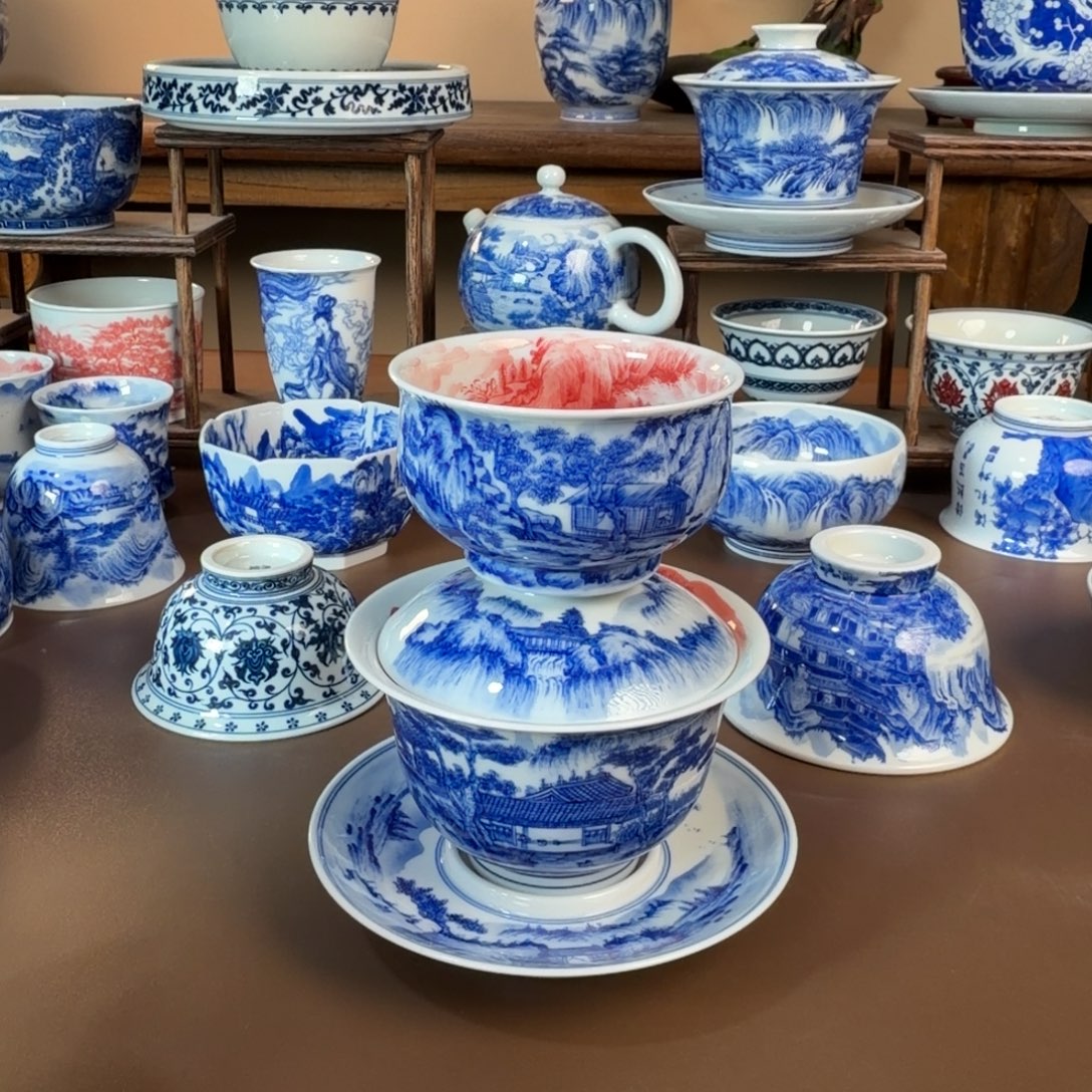 景德镇陶瓷手工手绘