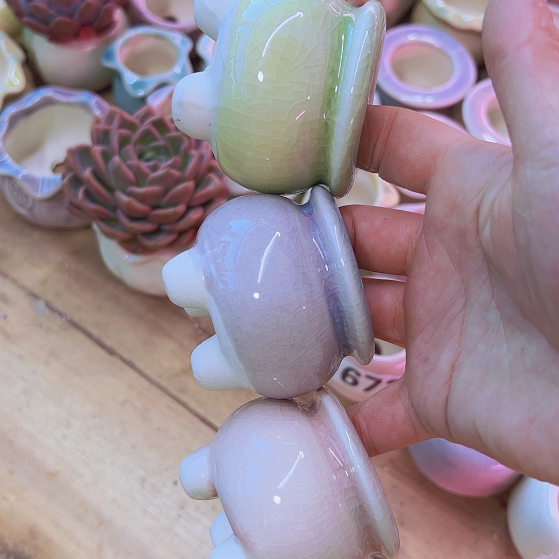 陶瓷花盆当场凑满12包邮