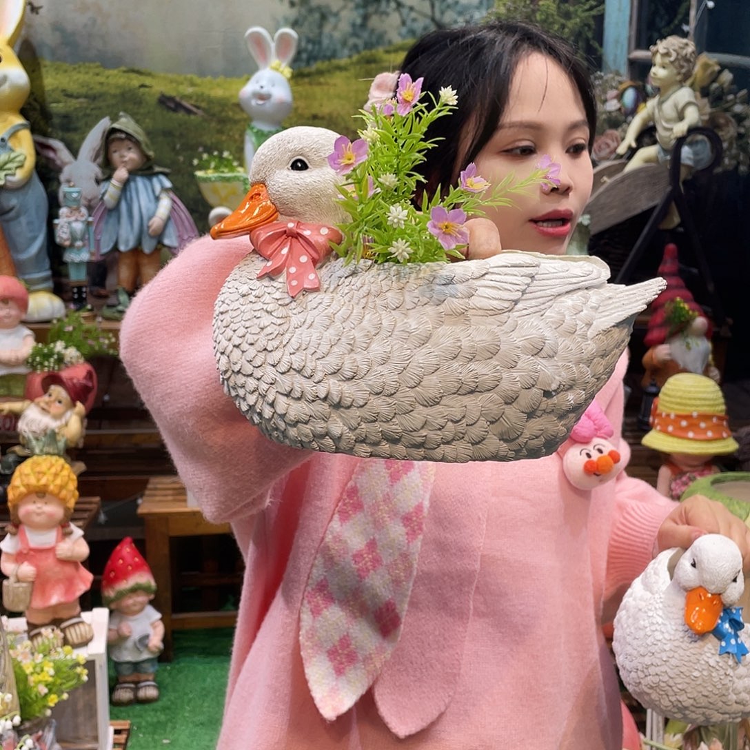 摆件花园摆件红红火火