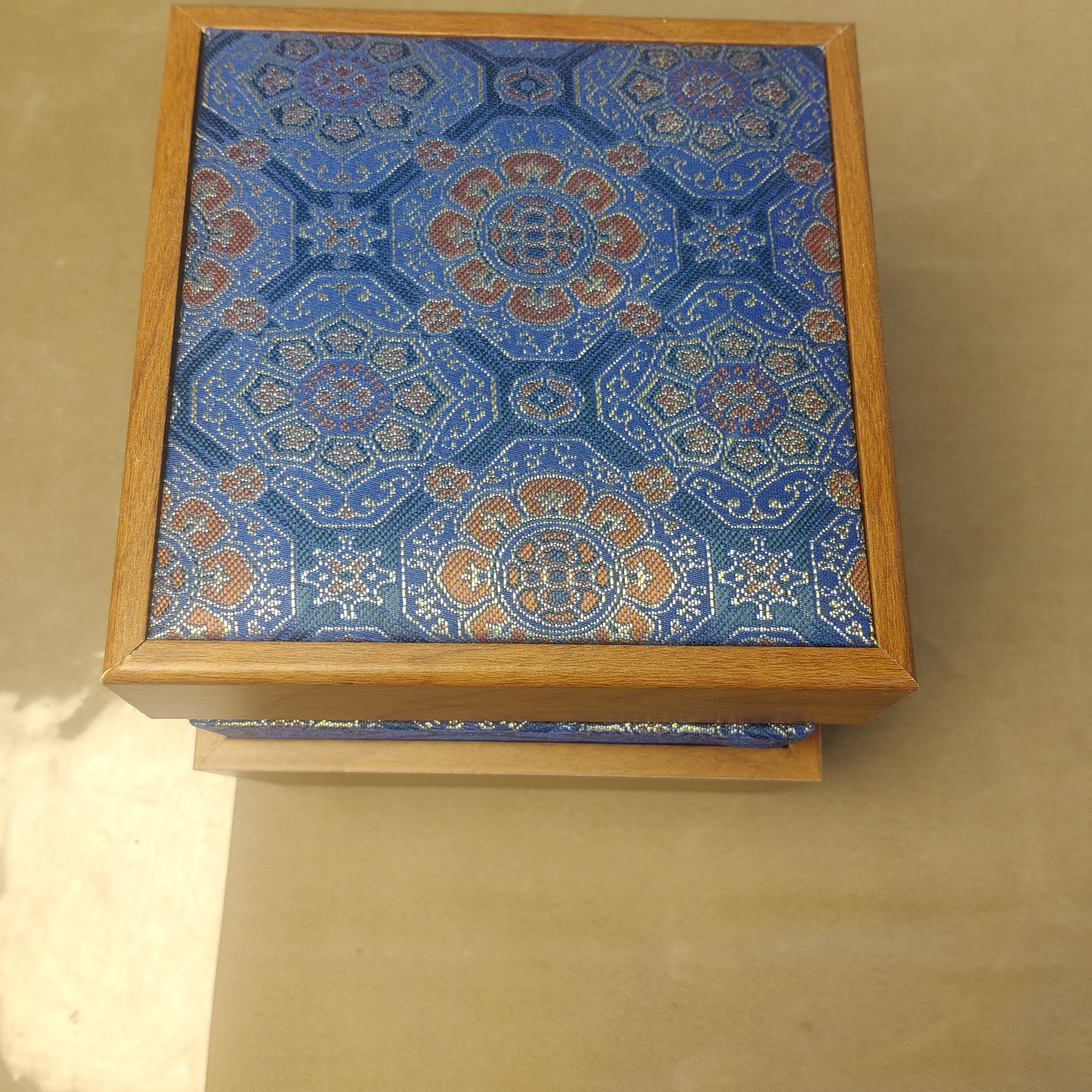 礼盒锦盒精美高颜值珐琅彩国风陶瓷茶杯礼盒锦盒