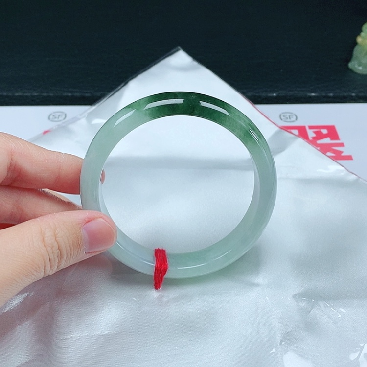 【闪购商品】翡翠手镯未镶嵌天然翡翠手镯