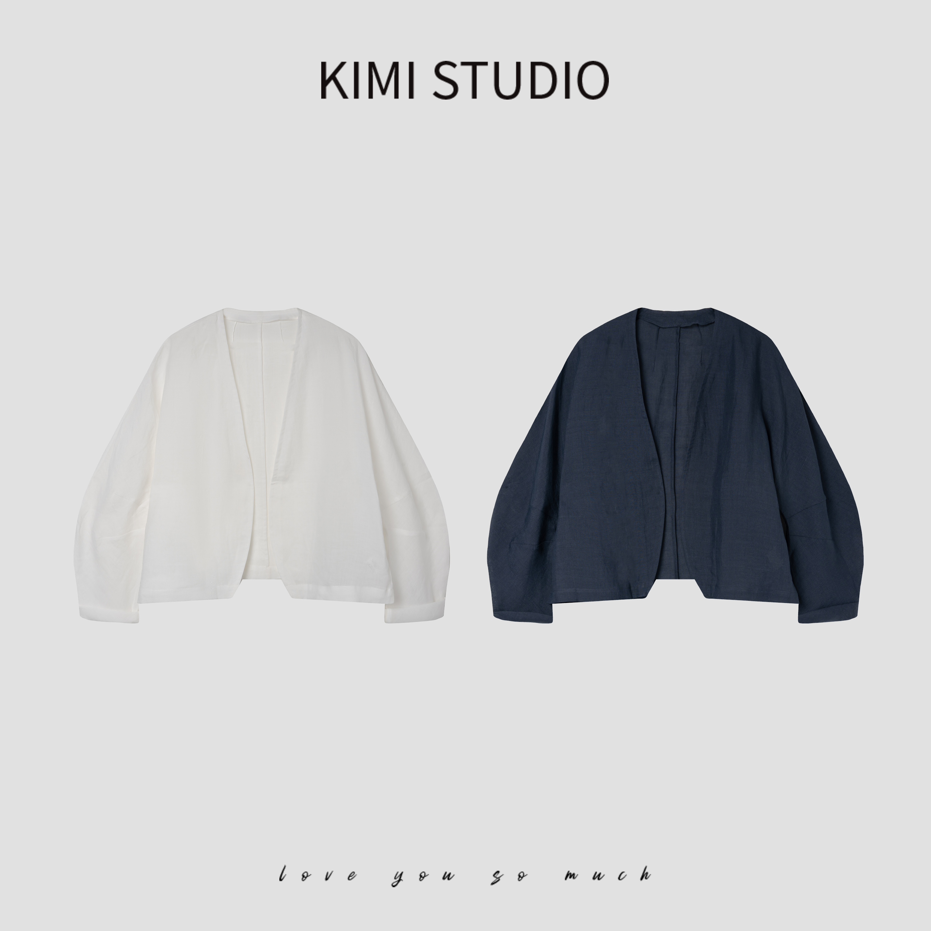 SS251623  100%苎麻薄款防晒弯弯袖衬衫