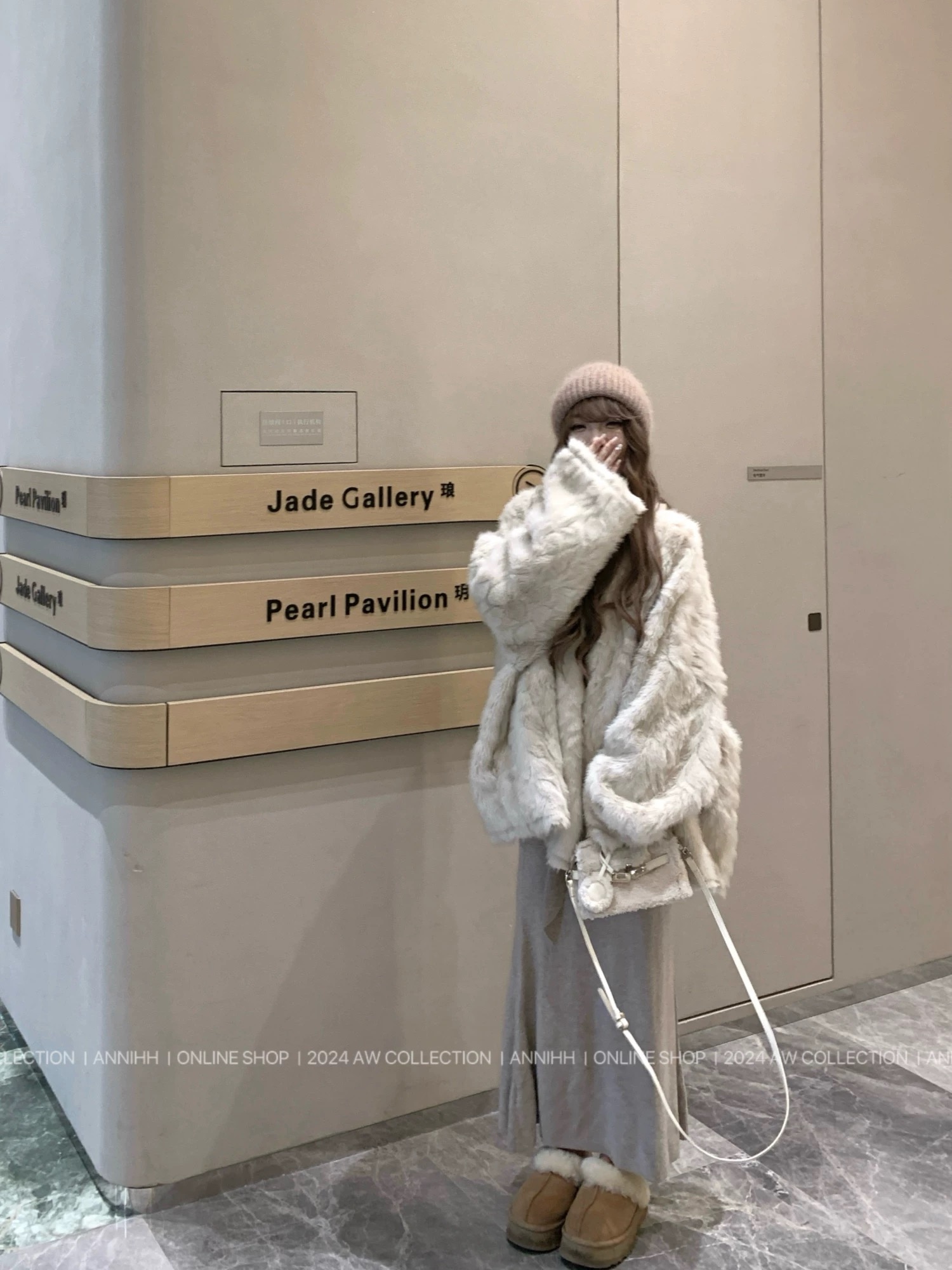 冬季慵懒宽松韩版皮毛一体大衣仿水貂毛廓形毛毛外套女