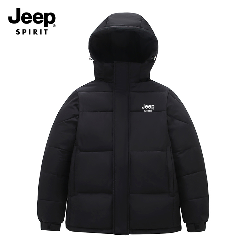 JEEP SPIRIT吉普冬季新款羽绒服石墨烯锁温防寒防风外套男女上衣