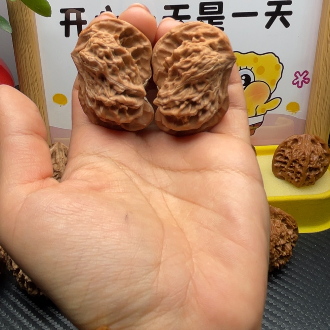 把件文玩核桃45 蝴蝶镖