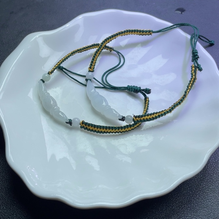 翡翠未镶嵌手链手链