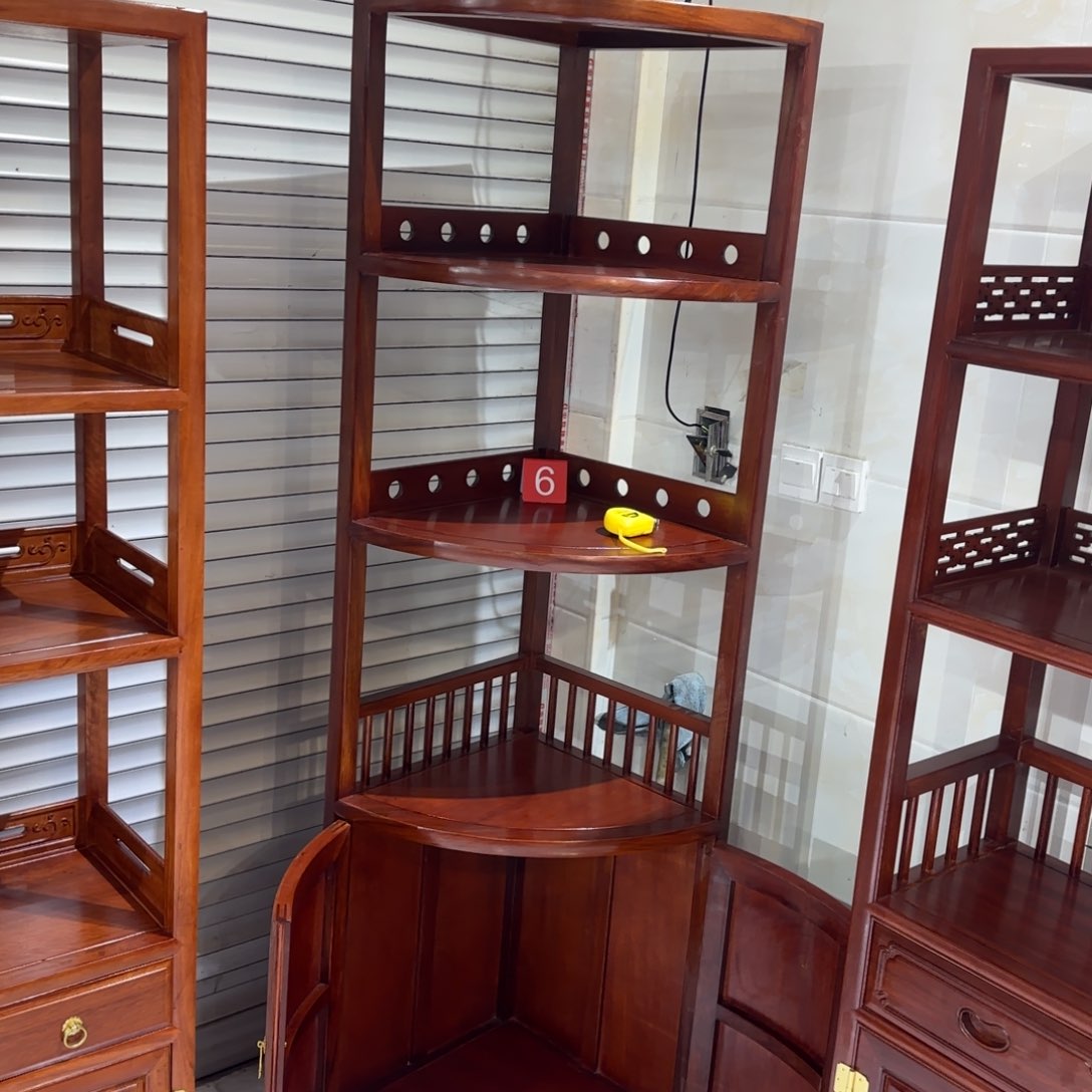 花梨木类成套家具刚果花梨46✖️46高187转角柜