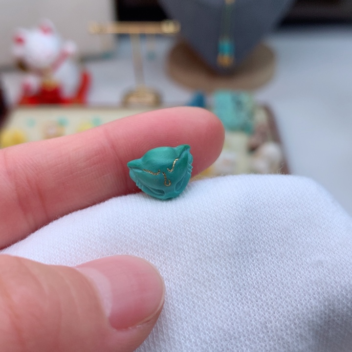 绿松石绿松石配饰未镶嵌