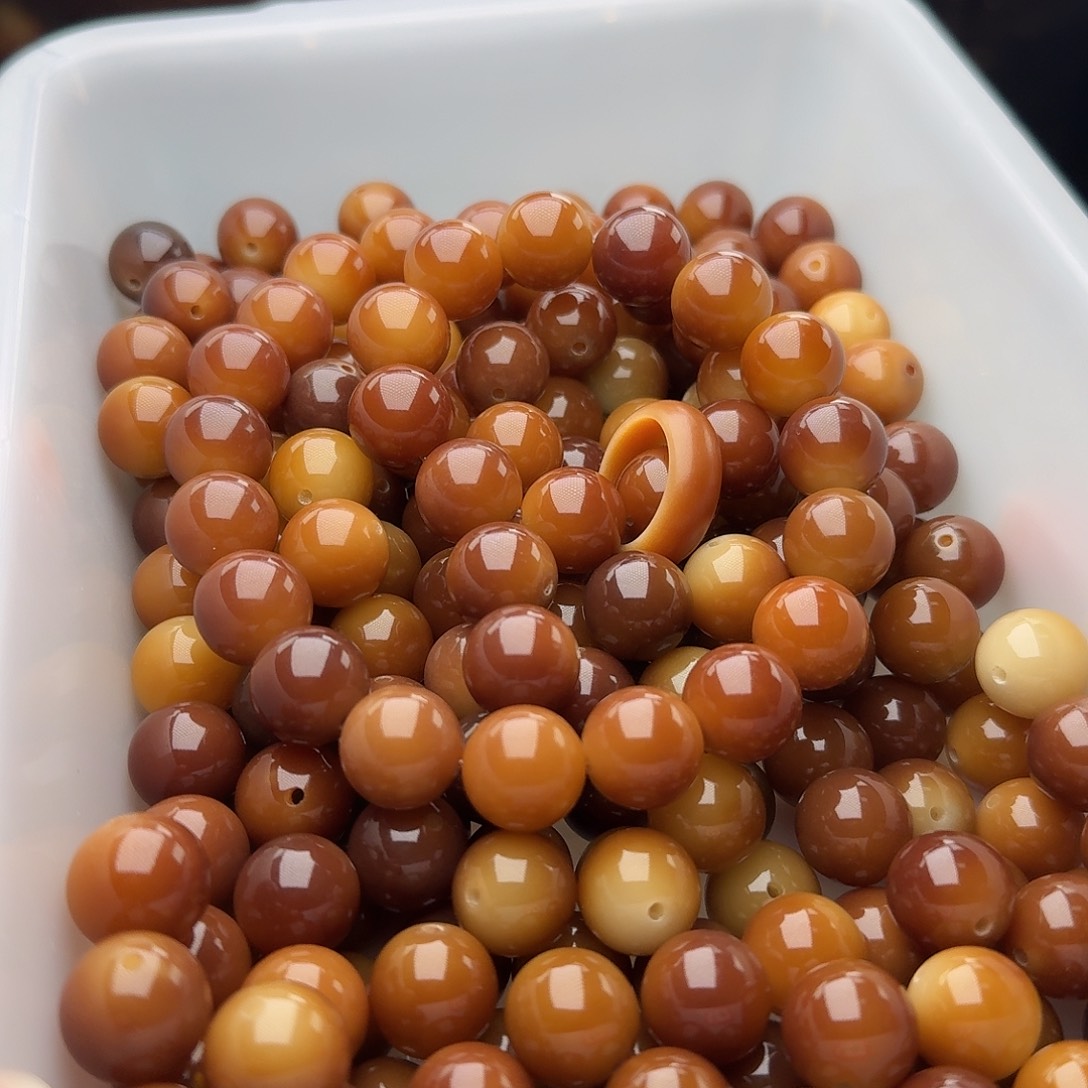 菩提根/象牙果吊坠50 颗菲料追光 13圆