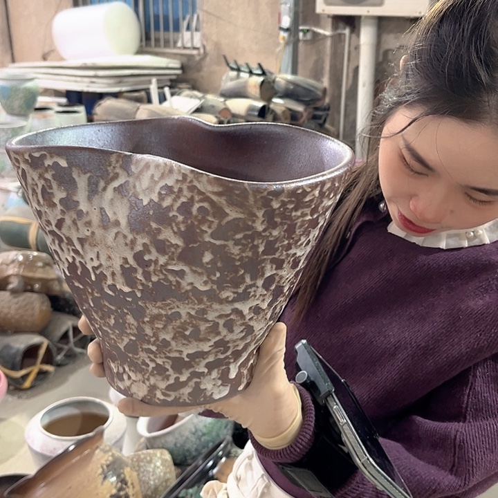 正品口27高20花盆……