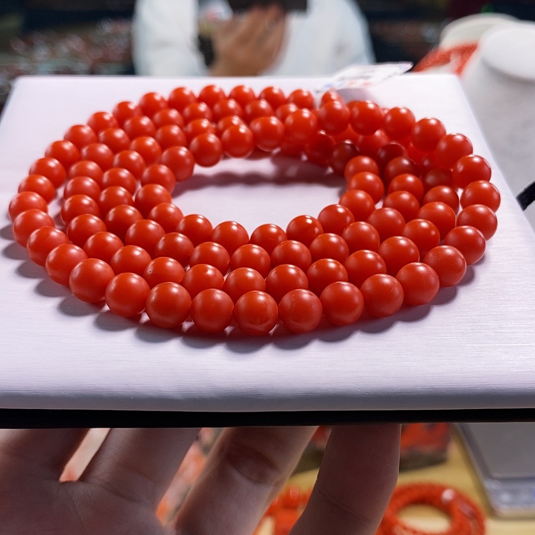 未镶嵌典藏  7+mm   多样性发一南红玛瑙
