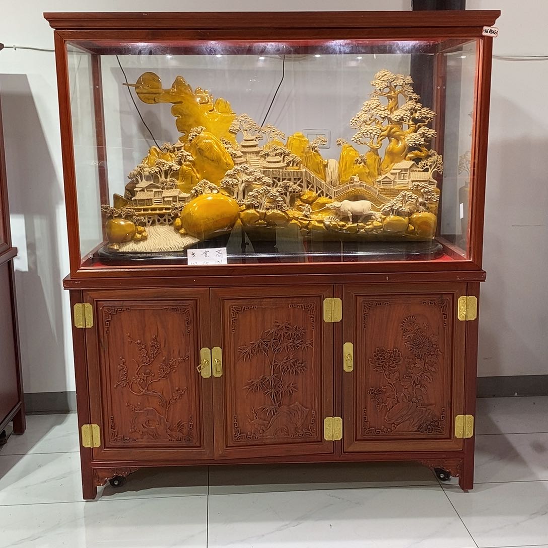 金丝楠王****）金丝楠小叶桢楠摆件