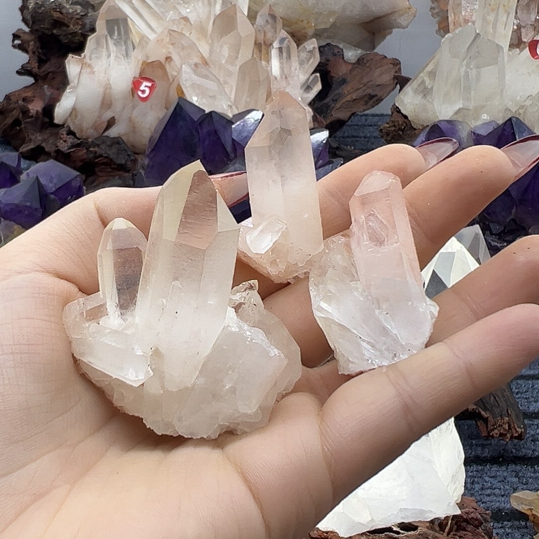 L***磊水晶珠宝半成品银S925镶嵌