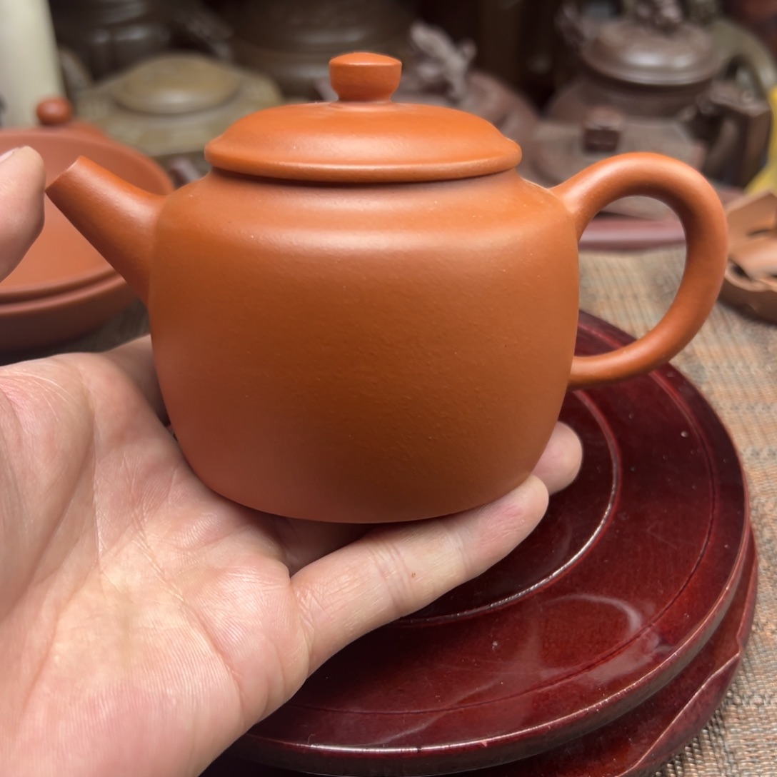 茶壶紫砂宜兴原矿紫砂壶200毫升容量
