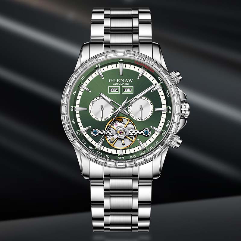 晓雪【JC】全自动机械表男士商务男款潮流高档腕表【8692】