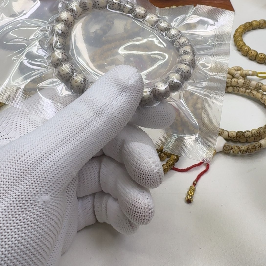 星月菩提手串13尊宠糯冰石玉针尖星9左右桶单圈