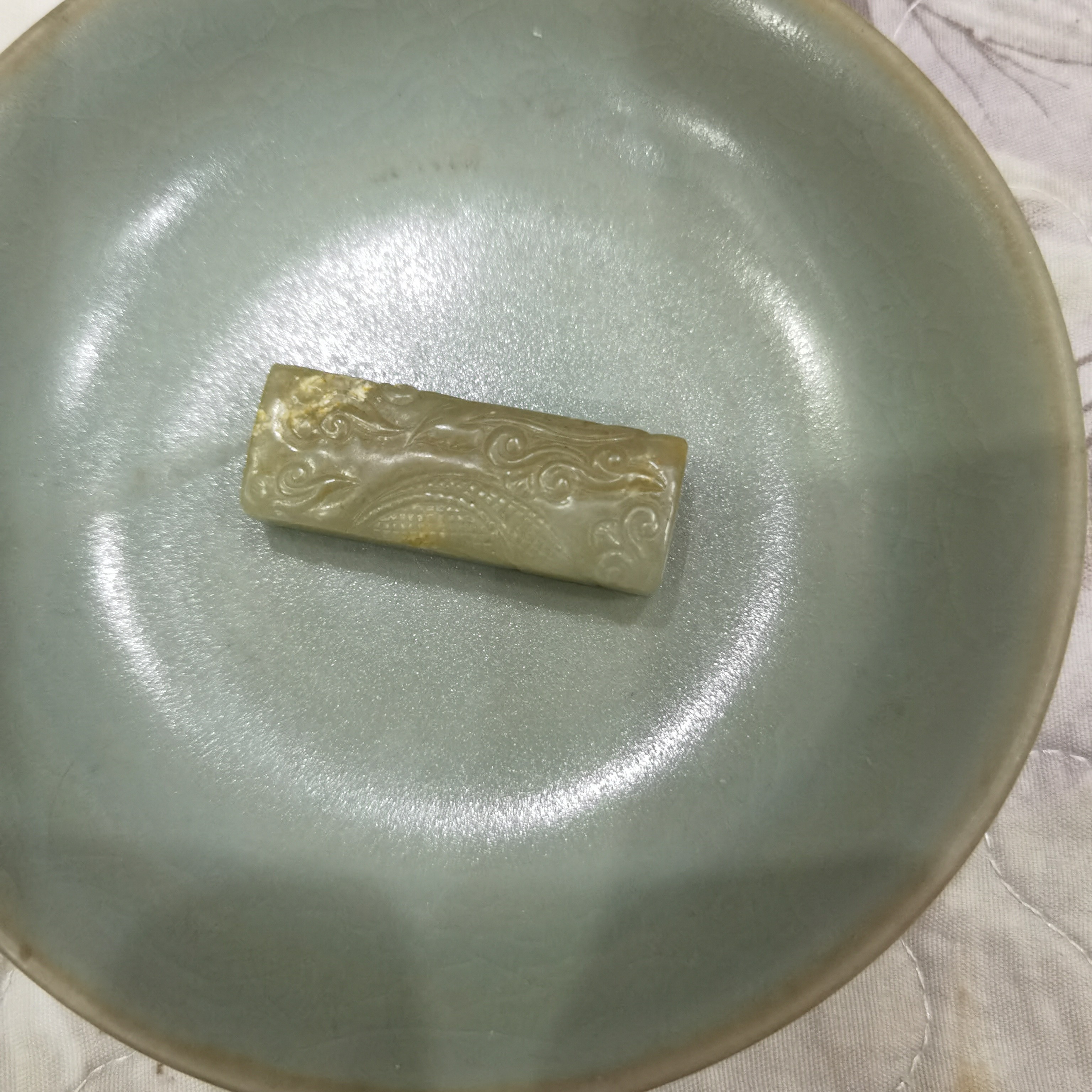 瓷器小碟子摆件哦